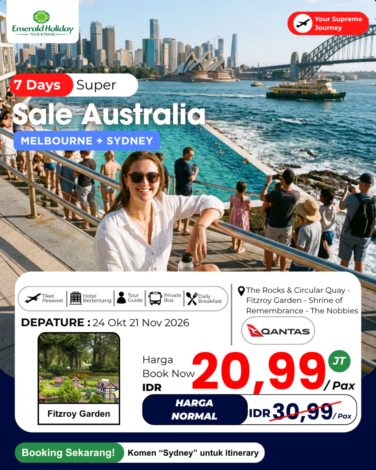 7D SUPER SALE AUSTRALIA (MELBOURNE SYDNEY)24 OKT - 21 NOV 26 (1)